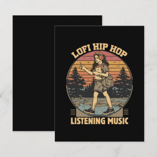 Cartão De Informações Música lofi hip hop chillhop