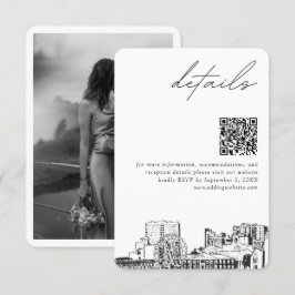 Cartão De Informações Myrtle Beach Wedages Details QR Code Small