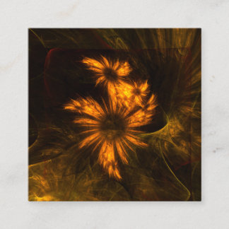Cartão De Informações Mystique Garden Abstrato Art