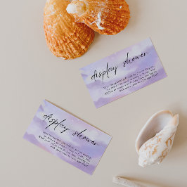 Cartão De Informações Na Exposição da Nuvem 9 Chuveiro