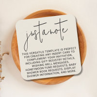 Na moda Moderno Mínimo Simples Apenas Um Quadrado