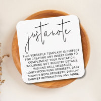 Na moda Moderno Mínimo Simples Apenas Um Quadrado 