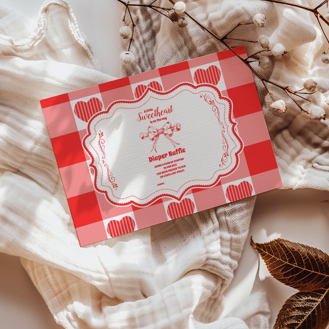 Cartão De Informações Namorados Pequena Garota Doce Diapper Raffle (Criador carregado)