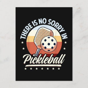 Cartão De Informações Não Há Desculpa No Pickleball