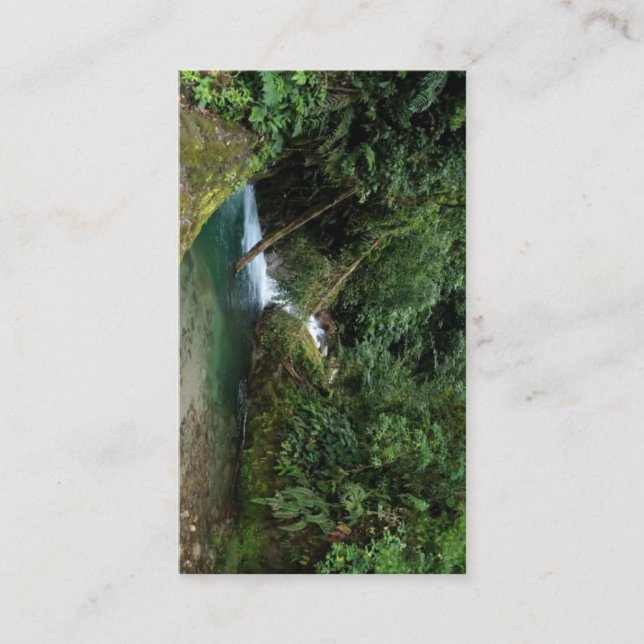 Cartão De Informações Natural design  (Frente)