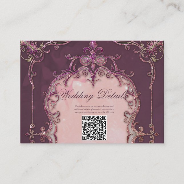 Cartão De Informações No Embrião do Coração. (Frente)