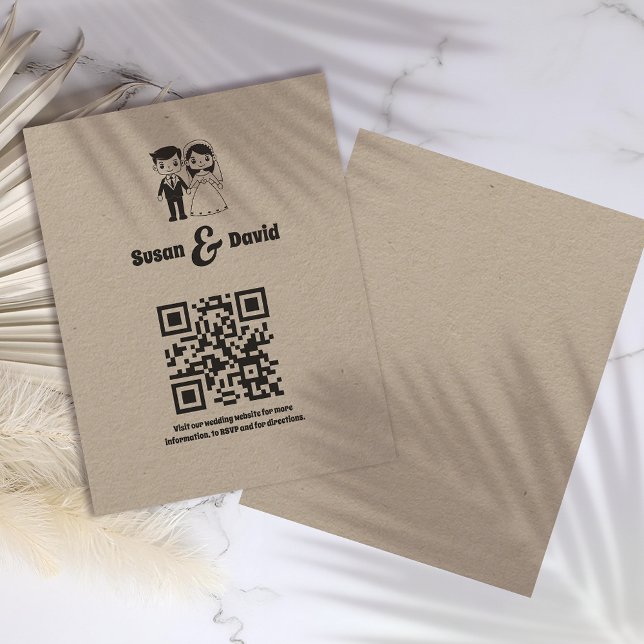 Cartão De Informações Noiva e placa de gabinete de grupo (Criador carregado)