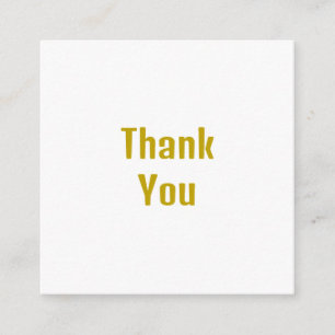 Cartão De Informações Nome Profissional de Caligrafia Dourada