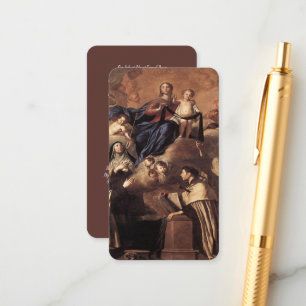 Cartão De Informações Nossa Senhora do Monte Carmelo 1641