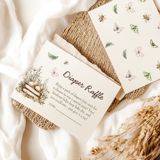 Cartão De Informações Novo capítulo inicia a placa Raffle de Fralda (Criador carregado)