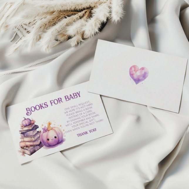 Cartão De Informações Novo capítulo Pequenos Livros de Pumpkin para Pass (Criador carregado)