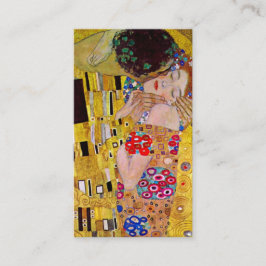Cartão De Informações O Beijo de Gustav Klimt, Casamento de Arte Vintage