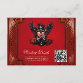 Cartão De Informações O Coração Rachado: Um Epo Gótico.