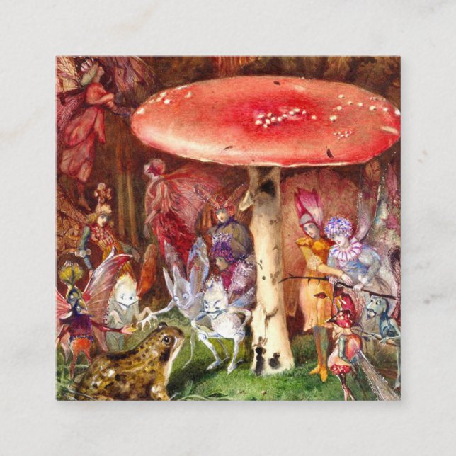 Cartão De Informações O intruso John Anster Fitzgerald (Frente)