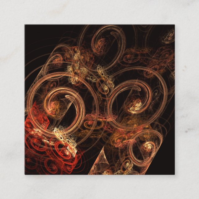 Cartão De Informações O som da Abstrato de música (Frente)