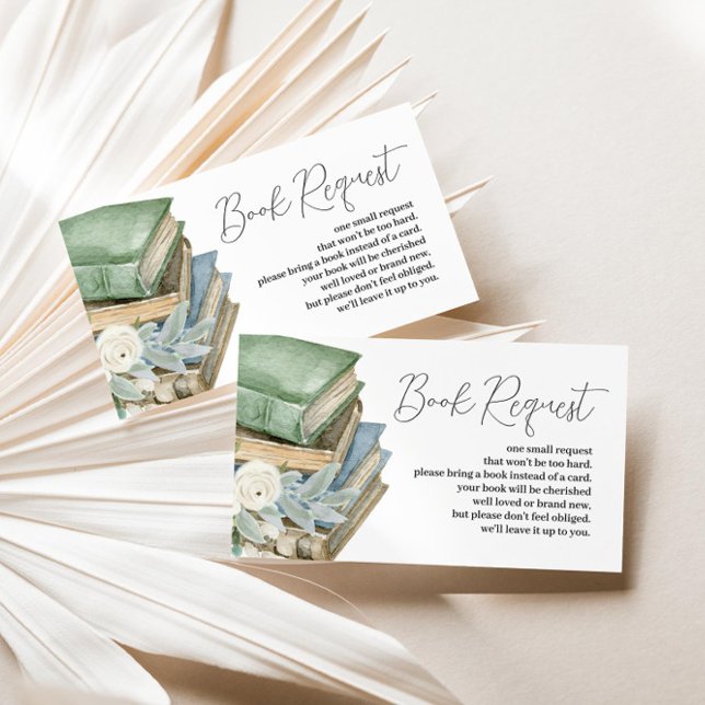 Cartão De Informações O Storybook Considerou Nova Solicitação de Livro d (Criador carregado)