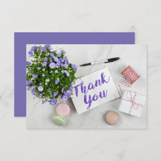 Cartão De Informações Obrigado.