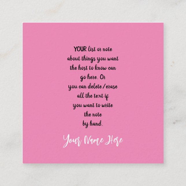 Cartão De Informações Observe Fashion Steampunk Skeleton Ghost (Verso)