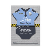 Oficial de Polícia - Fralda Raffle - Bilhete