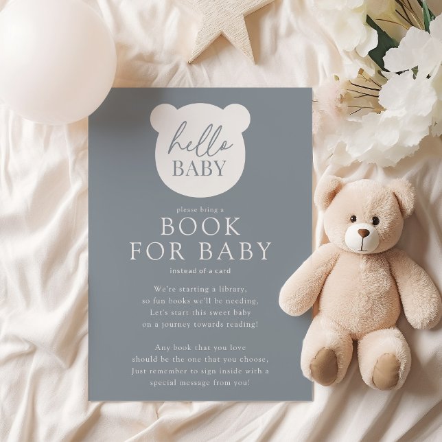 Cartão De Informações Olá Bear Bear Baby Book (Criador carregado)