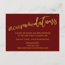 Ondas Douradas Modernas Acomodações de Casamento e