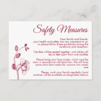 Orquídeas florais mínimas medidas de segurança mod