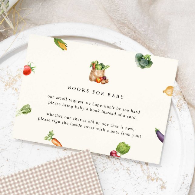 Cartão De Informações Os agricultores comercializam livros cultivados lo (Criador carregado)