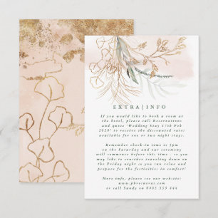 Cartão De Informações OVNInte ABSTRATO Botânica MODERNA Eucalyptus Gree