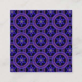 Cartão De Informações Padrão Abstrato Floral Moderno Boho Elegante #505