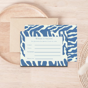 Cartão De Informações Padrão abstrato moderno palavras de sabedoria de g