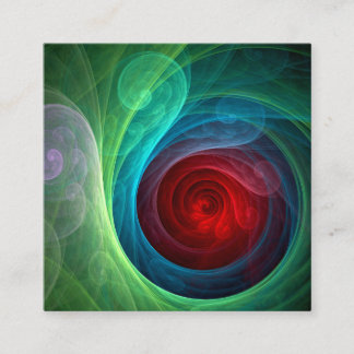 Cartão De Informações Padrão de cor de Abstrato de arte flexível de temp