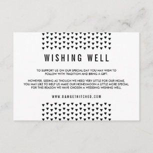 Cartão De Informações Padrão de triângulo moderno ENCLOSURE SIMPLES pret