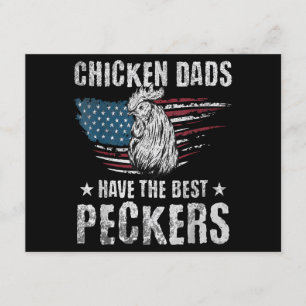 Cartão De Informações Pais De Galinha Têm Os Melhores Peckers De Adul En