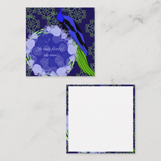 Cartão De Informações Paon (Frente/Verso)