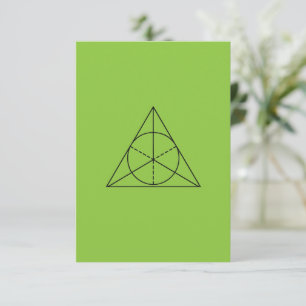 Cartão De Informações Papel de Parede Abstrato Verde Lima Design Minim
