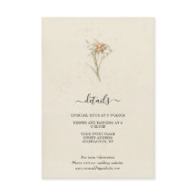 Papelaria de Aquarela de Flores Silvestres Antigas