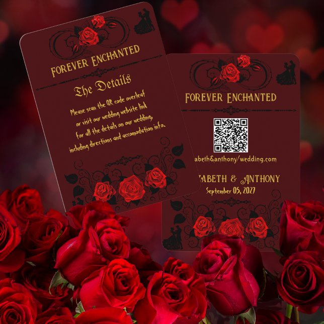 Cartão De Informações Para sempre encantado (Criador carregado)