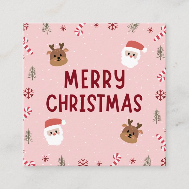 Cartão De Informações Parabéns! (Frente)