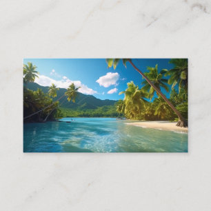 Cartão De Informações Paraíso da Ilha Costa Rica