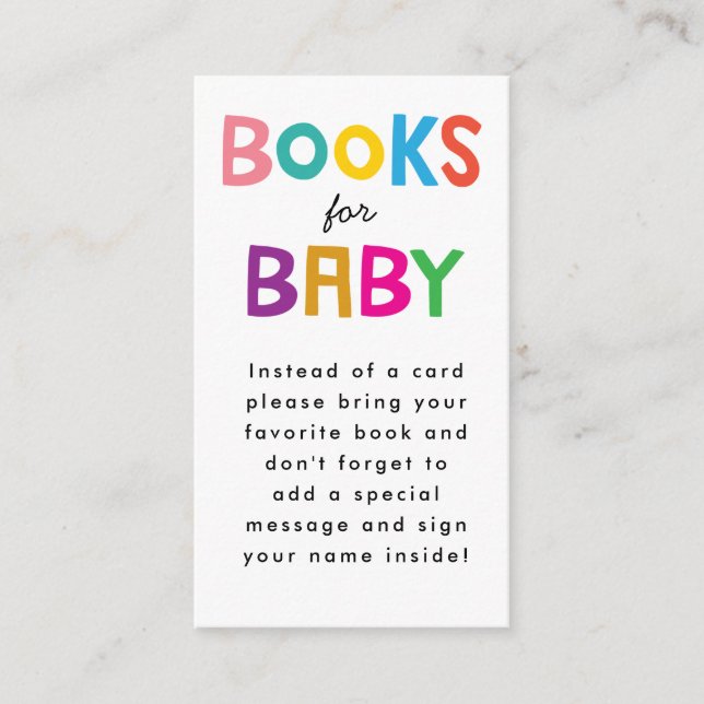 Cartão De Informações Pedido de Livro de Chás de fraldas de Animais Safa (Frente)