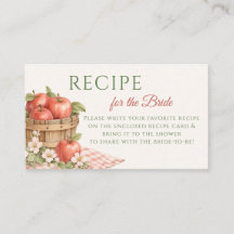Pedido de Receita de Chá de Noiva Appley EVER AFTE