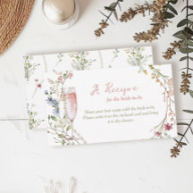 Pedido de Receita de Chá de Noiva Pérolas e Prosec