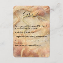 Penas de Pérolas Florais Românticas