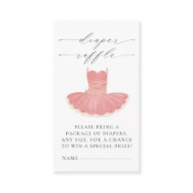 Pequena Ballerina - Fralda Rosa Raffle