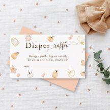 Pequena Fralda de Abóbora Raffle