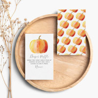 Pequena Fralda de Abóbora Raffle