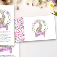 Pequena Fralda de coelho Raffle Floral