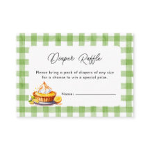 Pequena Fralda de Pie Gingham Raffle