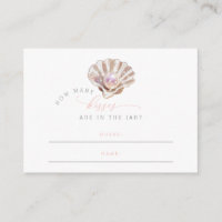 Pequena Pérola Elegante Quantos Beijos Chá de fral