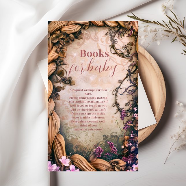 Cartão De Informações Pequena Princesa Fairytales Livros para Baby Enclo (Criador carregado)